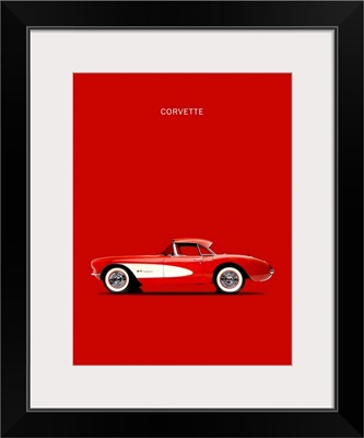Corvette 1957 Red
