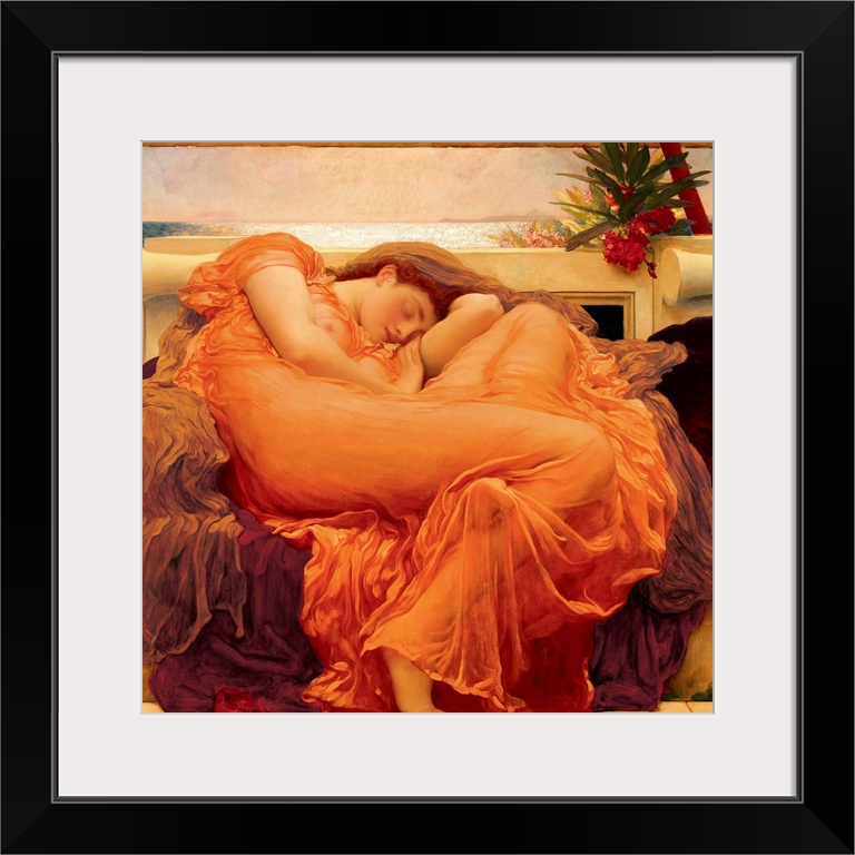 Flaming June (1895) by Frederic Leighton.