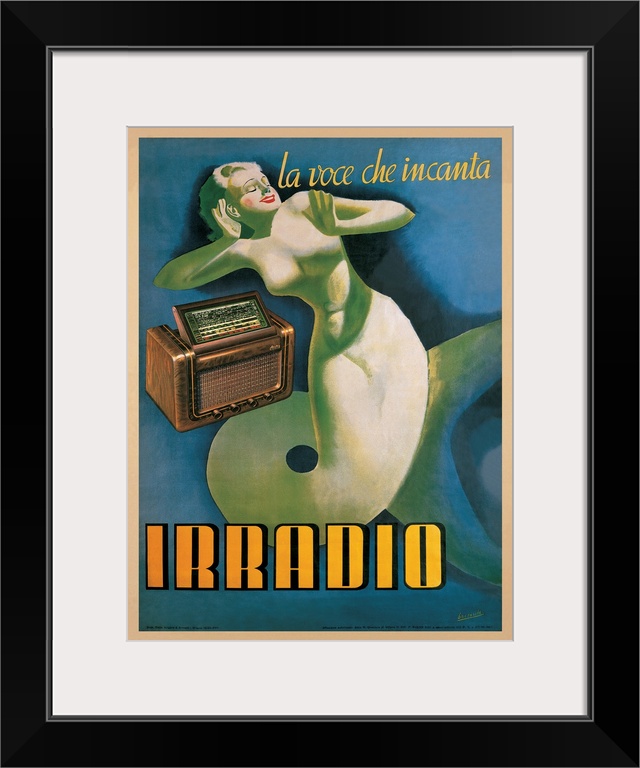 Irradio, 1939 by Gino Boccasile