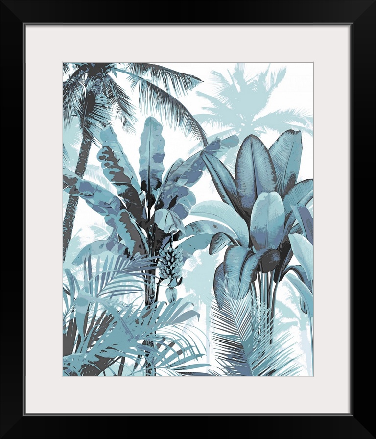 Palm Forest Blue I