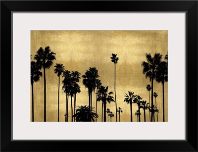 Palm Row on Gold