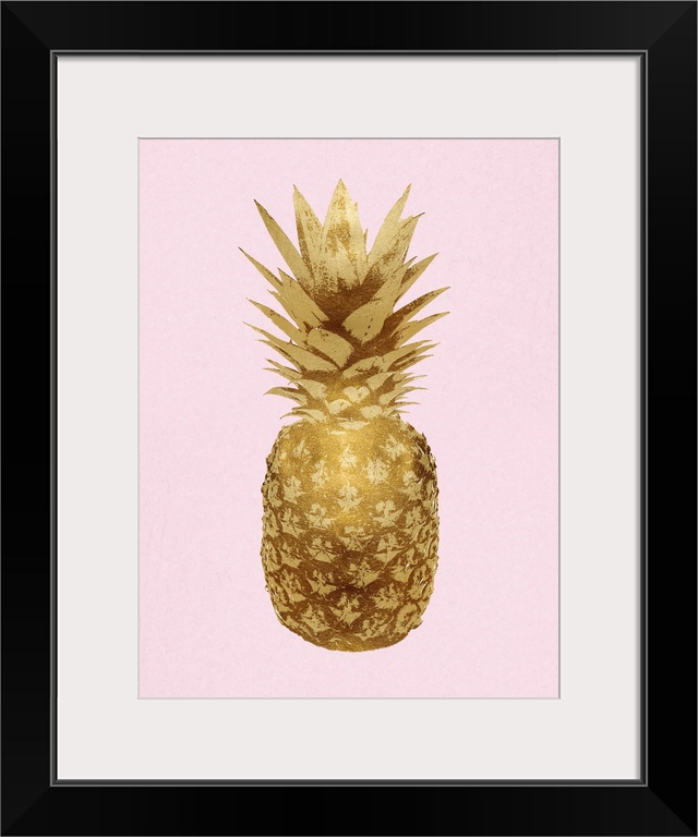 Pineapple Gold on Pink I