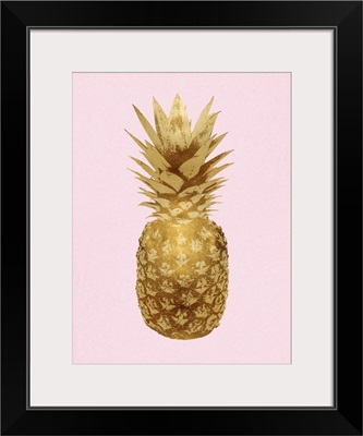 Pineapple Gold on Pink I