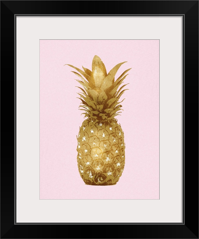 Pineapple Gold on Pink II