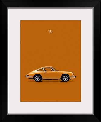 Porsche 911 1968 Orange