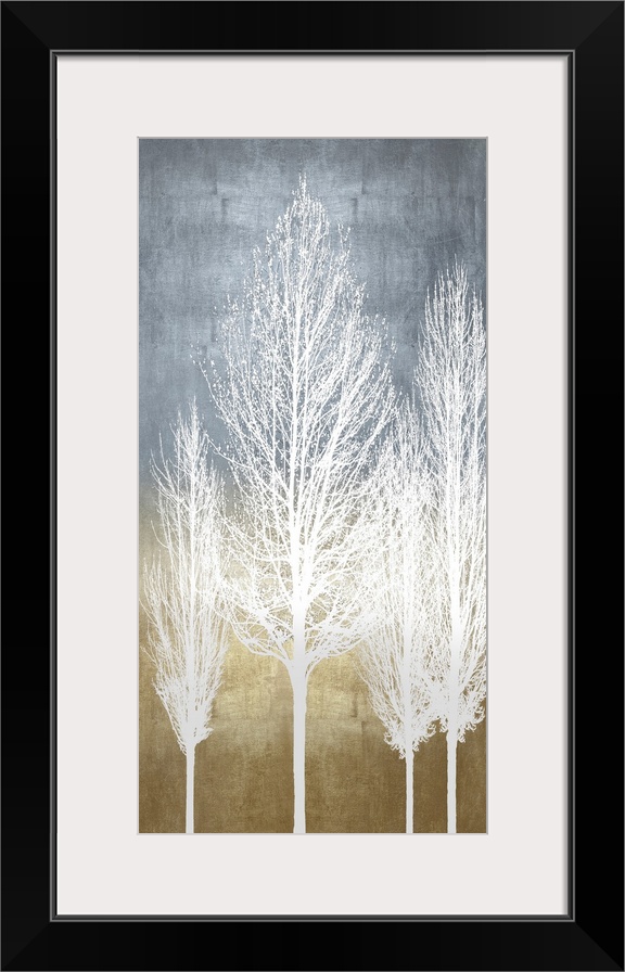 Trees on Gold Panel II