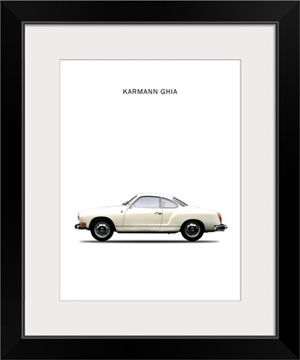 VW Karmann Ghia 1970 White
