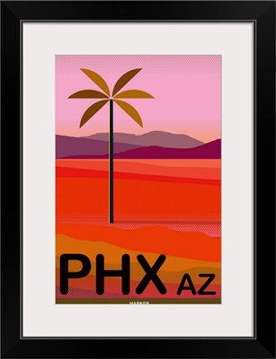 Phoenix Travel Poster