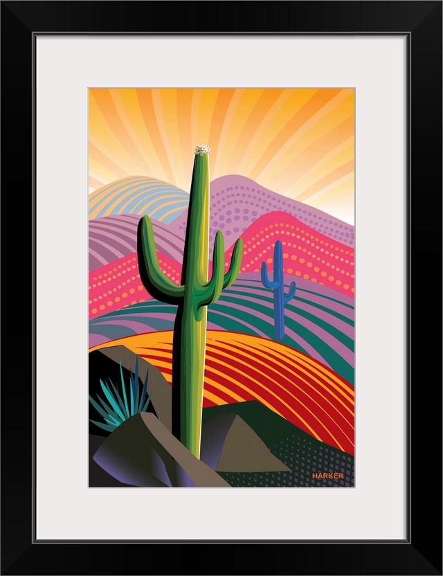 Rising Saguaro II