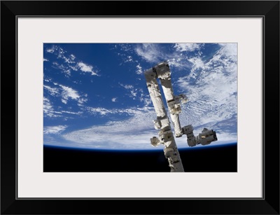 Canadarm2 and the curve of South America