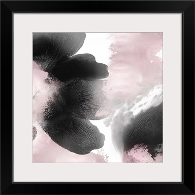 Pink Black Abstract I
