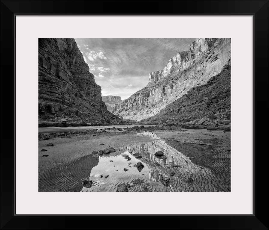 USA Arizona Grand Canyon North Canyon Reflection....