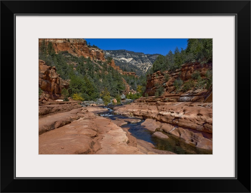 USA, Arizona, Slide Rock State Park, Oak Creek.