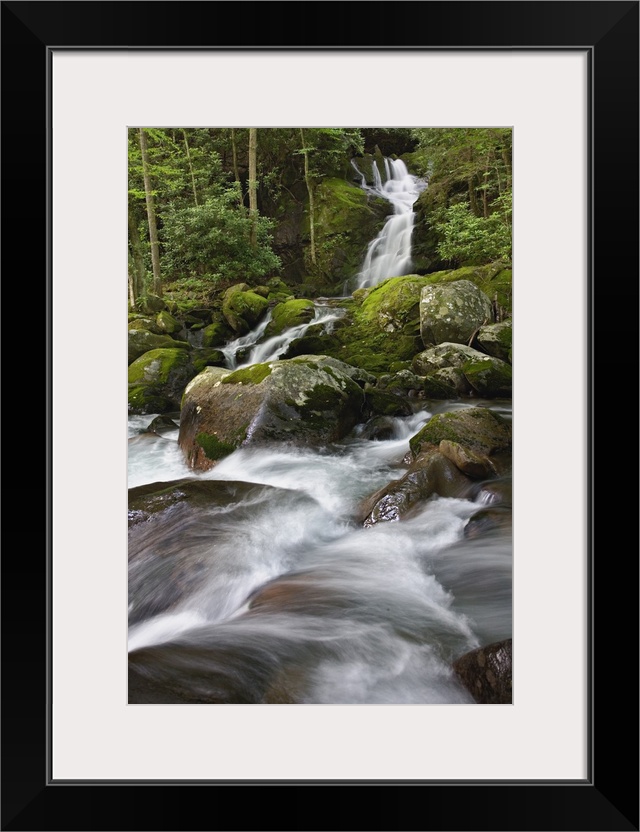 Big Creek and Mousecreek Falls, Great Smoky Mountains National Park, North Carolina