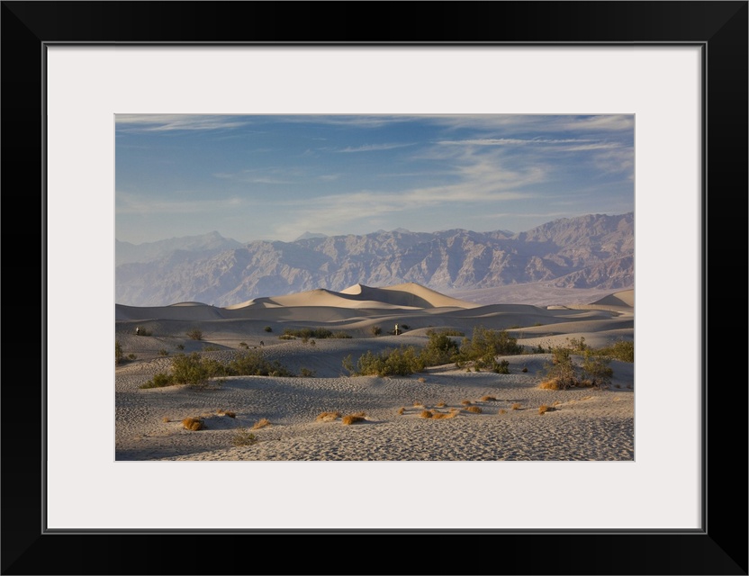 USA, California, Death Valley National Park, Mesquite Flat Sand Dunes, late afternoon