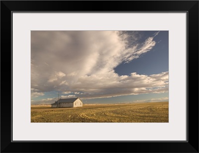 Canada, Alberta, Stand Off, Landscape with Dramatic Sky