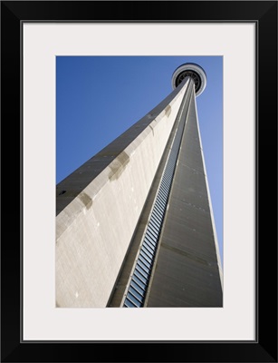 Canada, Ontario, Toronto. View looking up at CN Tower