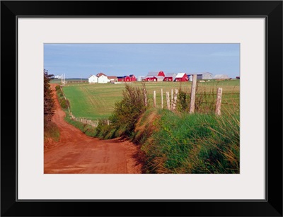 Canada, Prince Edward Island. A country farm near Cape Tryon