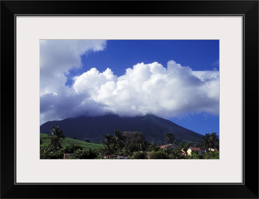 Caribbean, St. Kitts. Mt. Liamuiga (Mount Misery) 3,792 ft