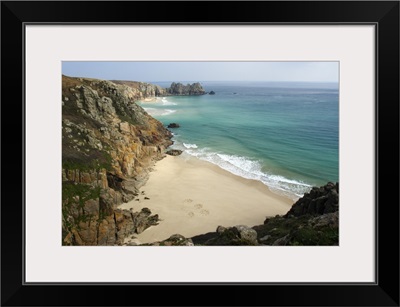 Europe, England, Cornwall, View Of Ocean From The Coastal Path