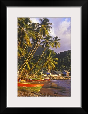 Fishing boats, Soufriere, St Lucia, Caribbean