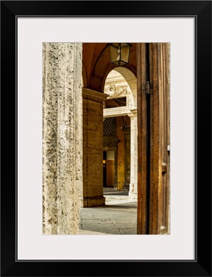 Italy, Rome, Corso Del Rinascimento, Palazzo Della Sapienza, Multiple Doorways