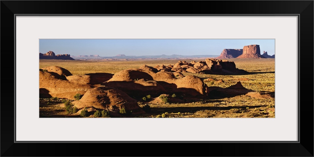 Navajo Tribal Park, Monument Valley, at sunset, Arizona