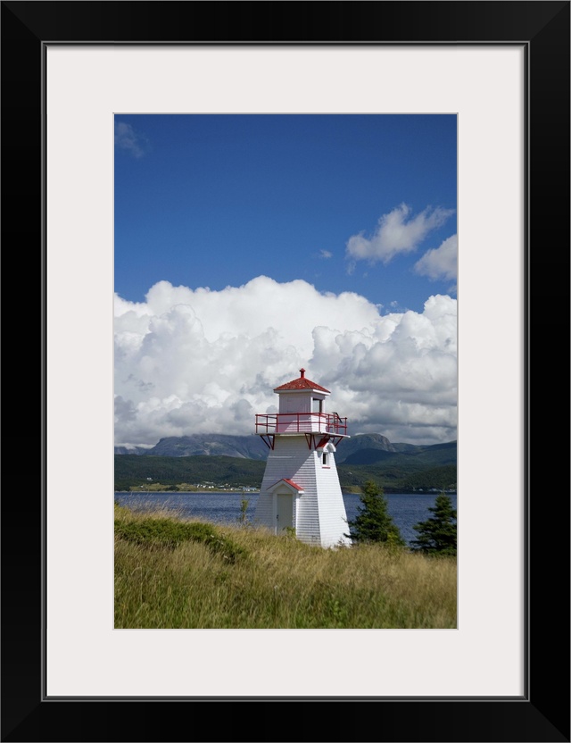 North America, Canada, Newfoundland and Labrador, Gros Morne National Park, Woody Point Lighthouse