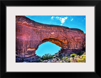 North Window Arch Windows Section Arches National Park, Moab, Utah, USA