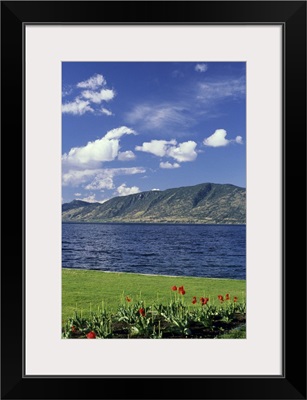 Okanagan Lake near Kelowna, British Columbia