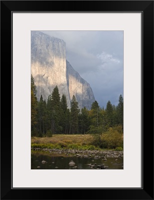 Storm Clouds surround El Capitan, Yosemite National Park, California
