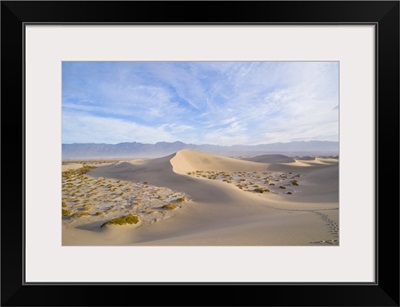 Stovepipe Wells sand dunes in Death Valley National Park, California