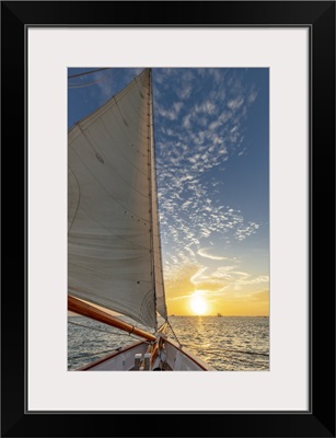 Sunset And Sail On Schooner America 2.0 In Key West, Florida
