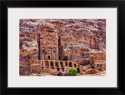 Tombs For Kings, Petra, Jordan, Built By Nabataeans In 200 Bc To 400 Ad