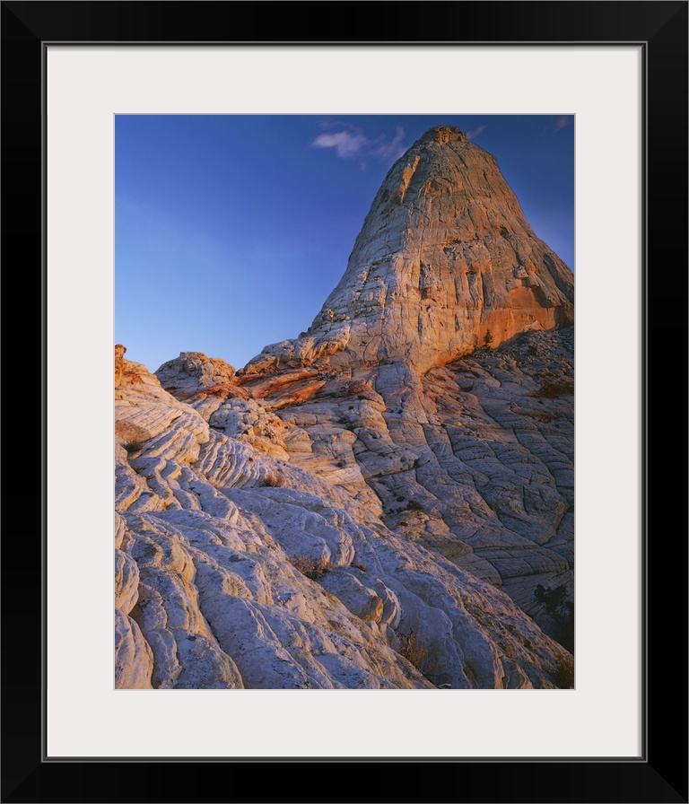 USA, Utah, Capitol Reef National Park, Sandstone, monolith.