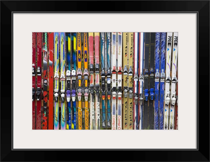 Washington, Glacier, Ski Fence, at the Glacier Ski Shop.