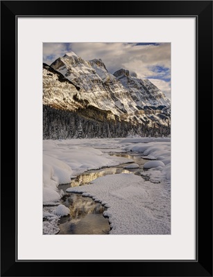 Winter In Jasper National Park, Alberta, Canada