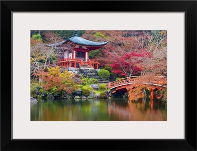 Autumn Temple In Japan