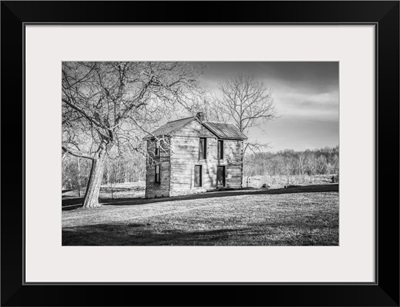 Old Homestead, Harrison Co, KY B&W