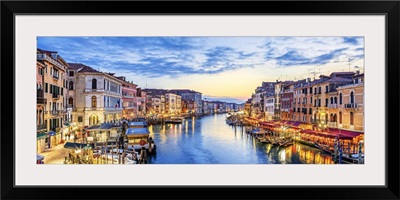 Panoramic View Of Famous Grand Canal