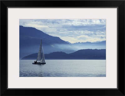 Sailing On Lake Zug