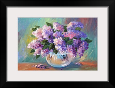 Spring Lilac In A Vase