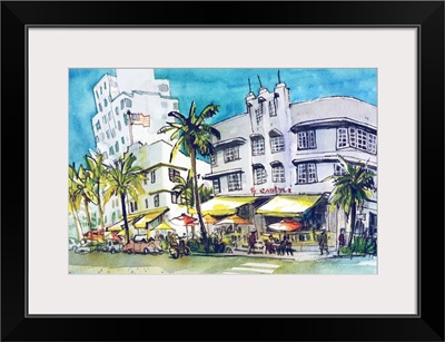 Art Deco Historic District o Miami Beach, Florida