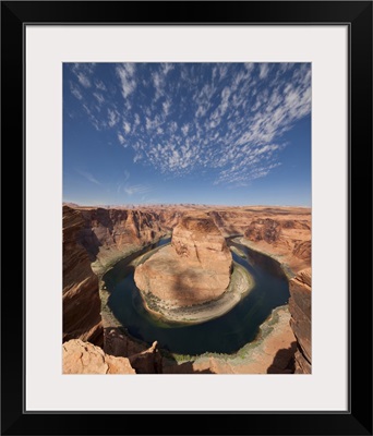 Arizona, Page, Horseshoe Bend Canyon from the view point