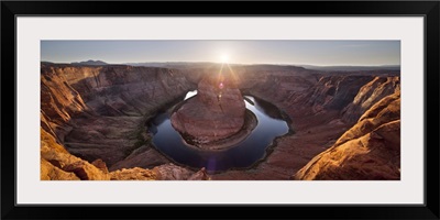 Arizona, Page, Horseshoe Bend Canyon from the view point