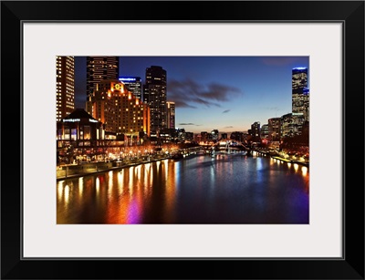 Australia, Victoria, Oceania, Melbourne, The Yarra river