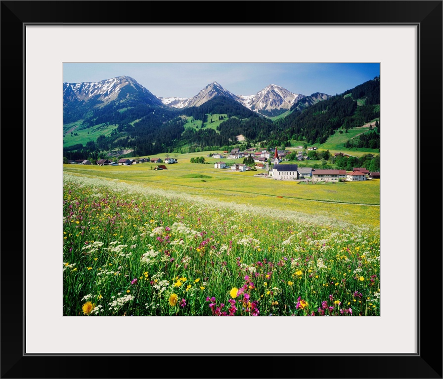 Austria, Tyrol, Tannheimertal valley, Alps, Central Europe, Schattwald