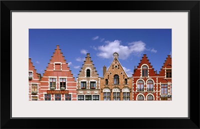Belgium, Bruges, Typical houses