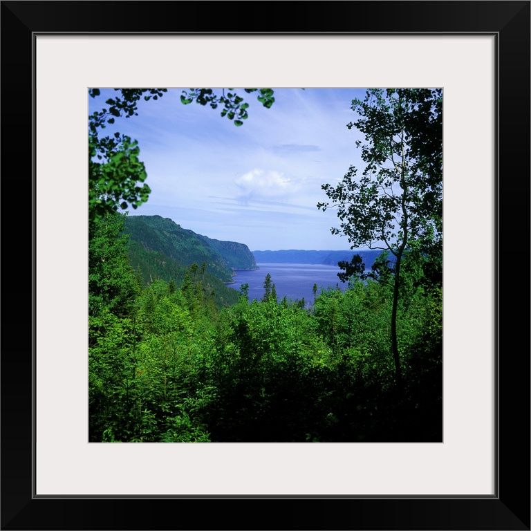 Anse de Tabatiere, Saguenay, Quebec, Canada, 2003. Summer landscape..Photo:Alberto Biscaro