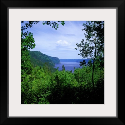 Canada, Quebec, Saguenay river, Anse de Tabatiere